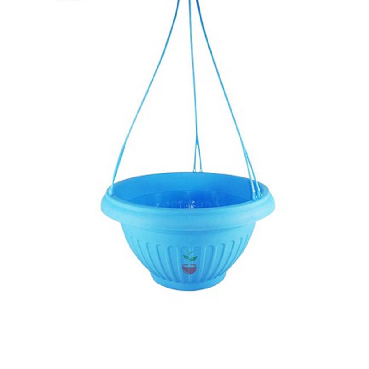 Picture of 11'' City Hanging Plastic Planter /Railing Pots/Garden Planter/Hanging Planter for Plants/Flower Tob/প্লাষ্টিক টব/ ফুলের টব