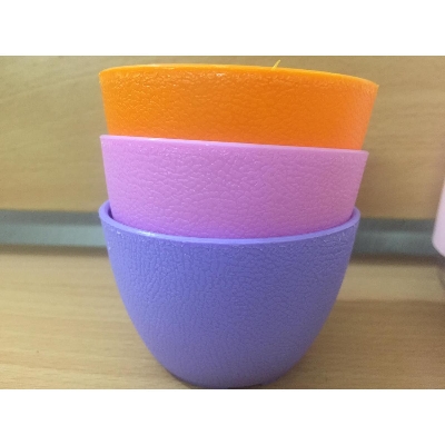 Picture of 7 cm Mini Fancy Tob (3Pcs)/ plastic flower tub