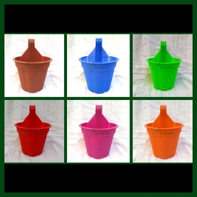 Picture of 4.5" Inch Stylish Grill Planter(20 Pcs)/ Flower Tub - Flower Tub