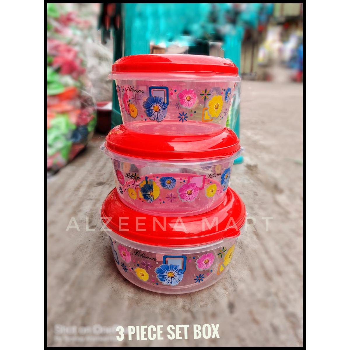 Picture of Storage Box Bati Set 3pcs 1500ml 1000ml 500ml