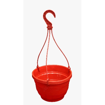 Picture of 5 Pcs Combo 7'' Inch Hanging Plastic Planter /Plastic Flower Tub/Hanging Flower Pot/Bp Plastic / Bp 7" Inch Hanging Planter / 7" Inch Hanging Pot/ Hanger /Hanging Pot /7" Inch Hanging Tub - Flower Tub