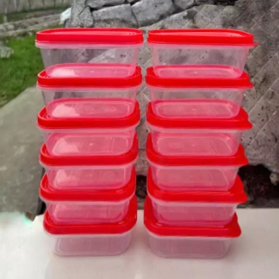 Picture of 12-Piece Multi-Color Plastic Box Set – 250ml Storage Containers