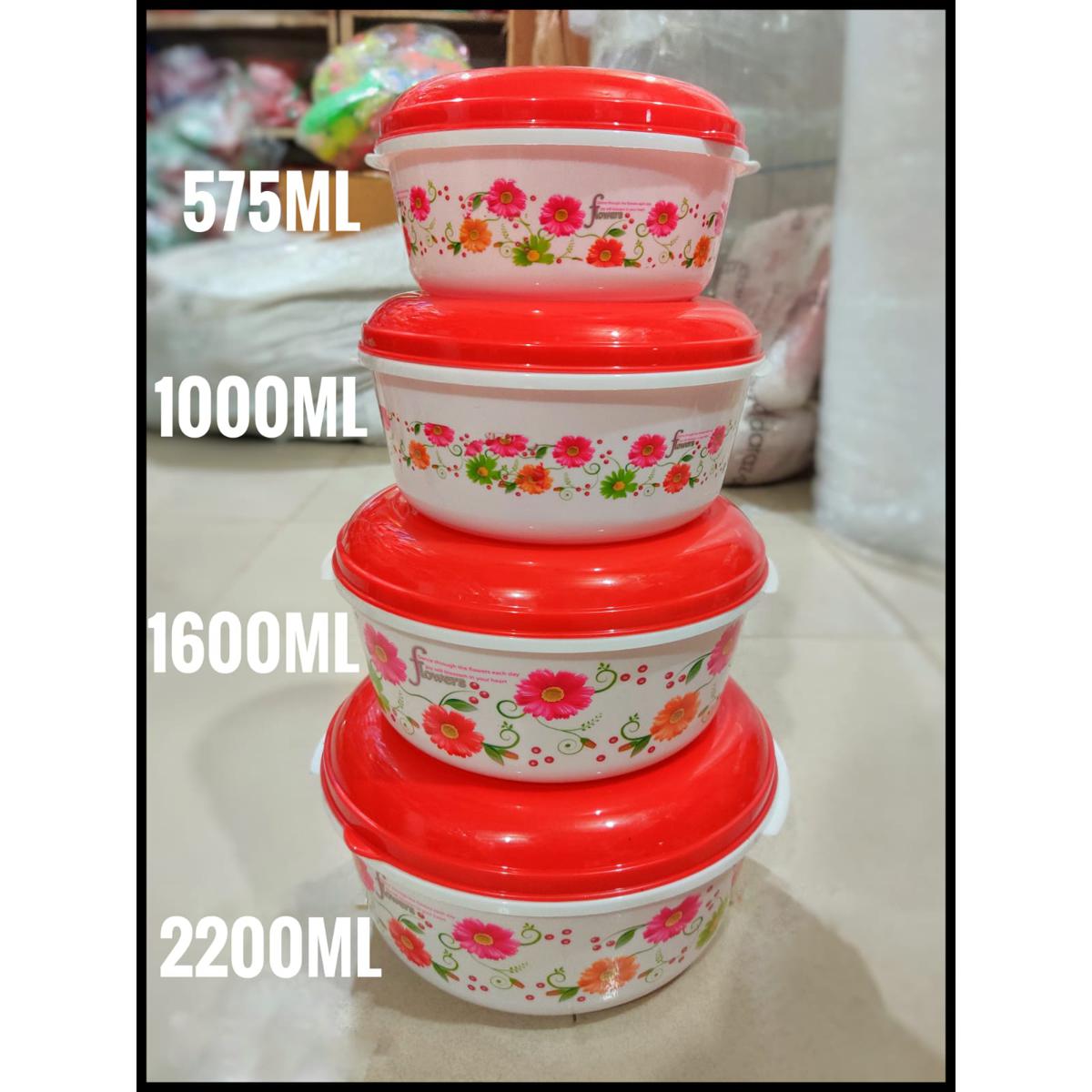 Picture of Primium Round Bowl Set 4pcs 2200ml 1600ml 1000ml 575ml