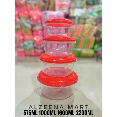 Picture of Food Storage Ettadi Box 4 pieces set ( 2200ml,1600ml,1000ml,575ml)