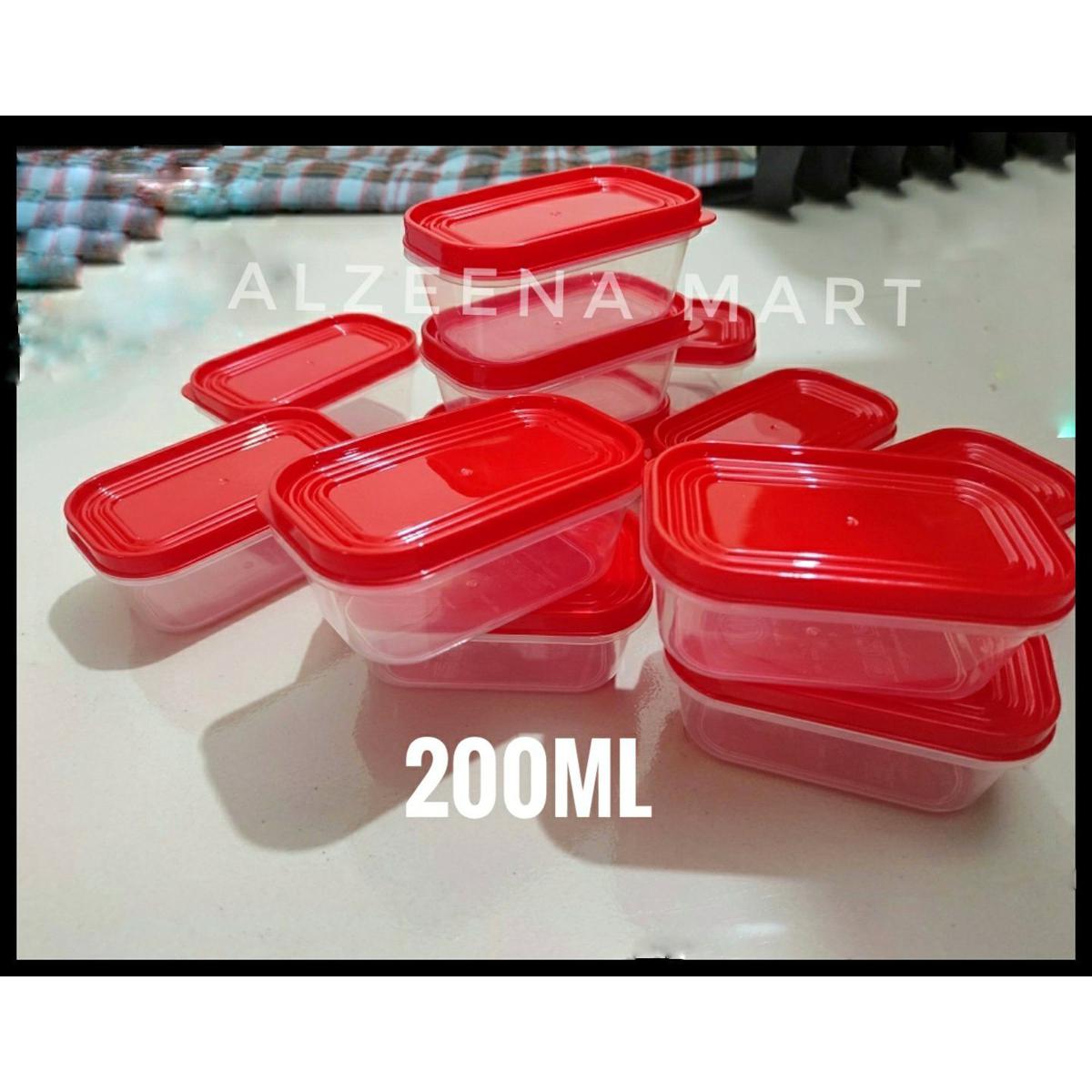 Picture of 6Pis Plastic Box MultiColour-200ml