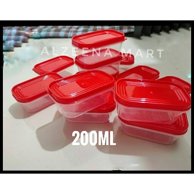 Picture of 6Pis Plastic Box MultiColour-200ml