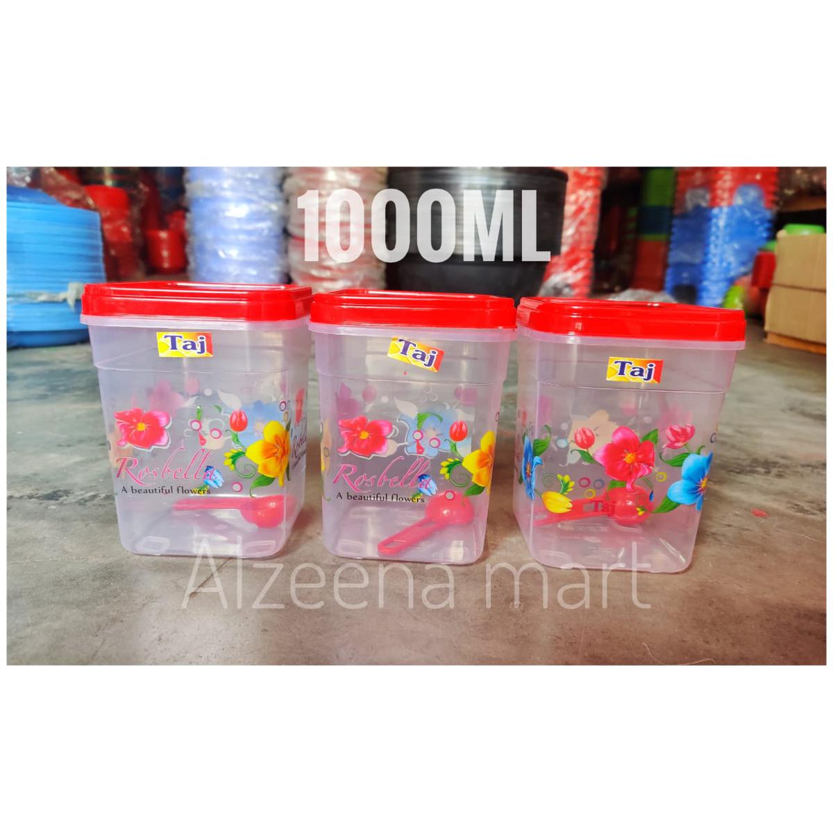 Picture of 1000ml 3pcs jar set