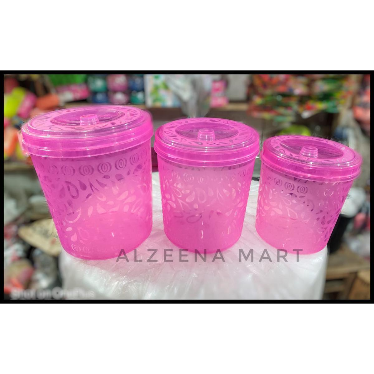 Picture of 3Pcs Container Set 10 liter,7.5 Liter 5 Liter.