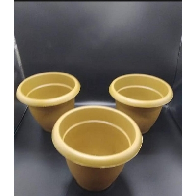 Picture of 5 Pieces 7'' Eco Plastic Planter without Tray /Plastic Flower Tub/Hanging Flower Pot/ হ্যাংগিং টব/ প্লাষ্টিক টব/ ফুলের টব