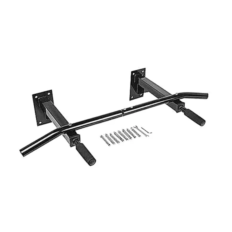 Picture of Wall Mounted Pull Up Chin Up Bar - Foam Grip - Black