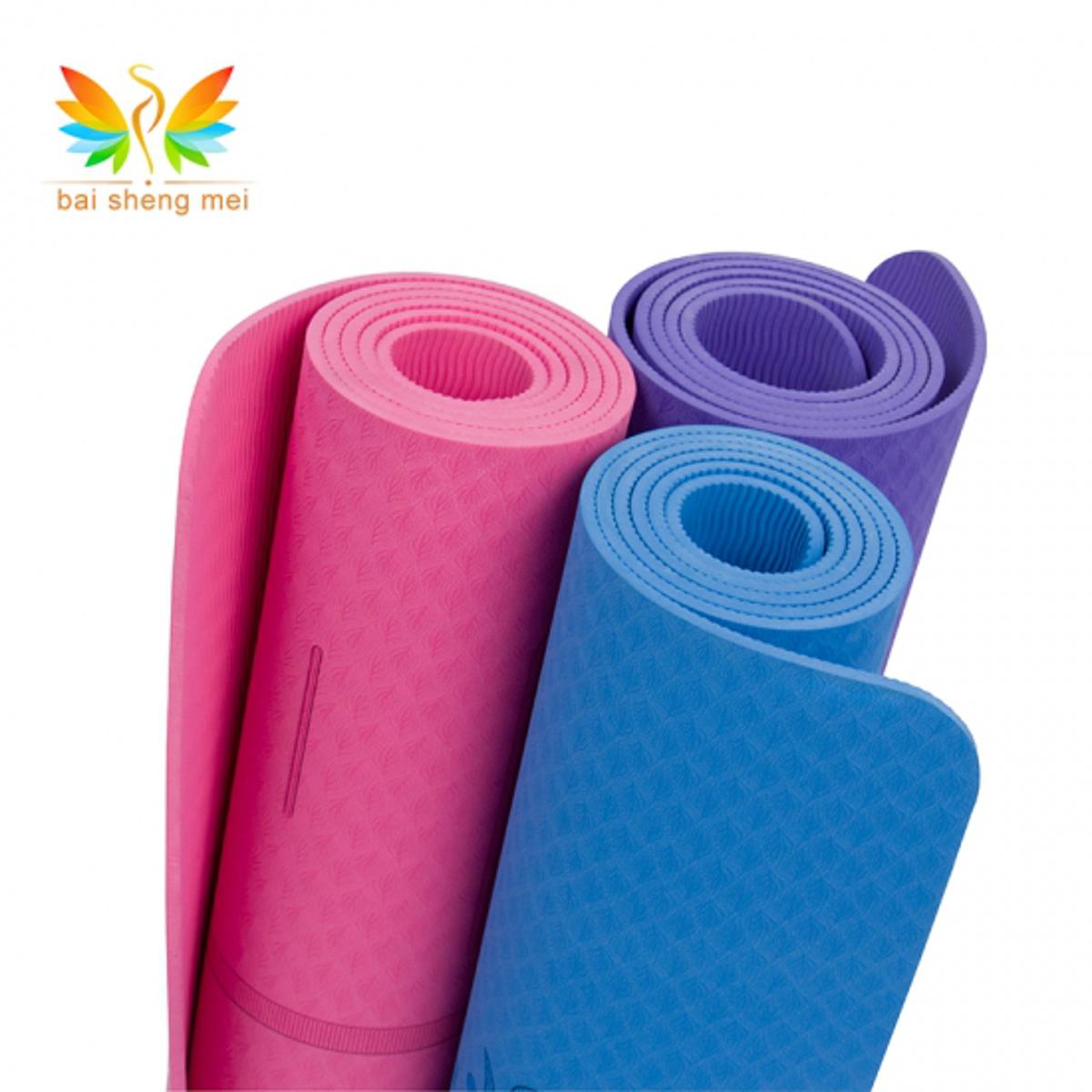 Picture of Eco Friendly Yoga Mat - 8mm - Blue