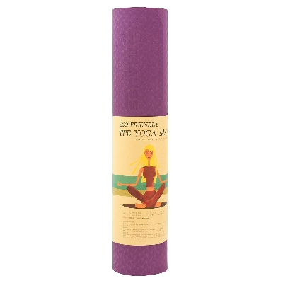 Picture of Eco Friendly Yoga Mat - 8mm - Purple
