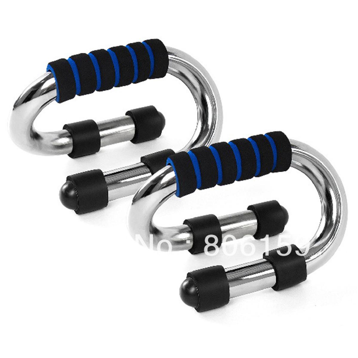 Picture of Combo Pack of 2 Pieces Push Up Bar - Silver and Black