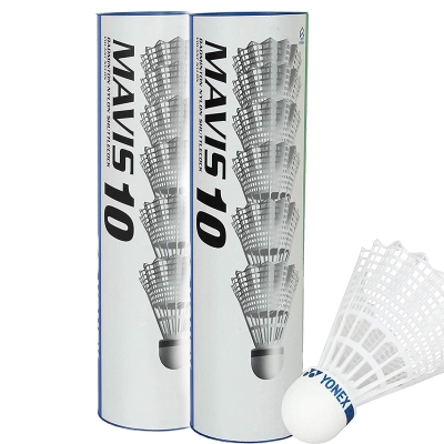 Picture of Yonex Mavis-10 Badminton Cork-White 1 Dozen-Premium Quality