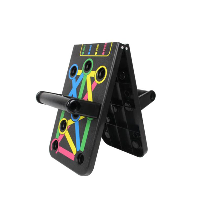 Picture of Portable Folding Push Up Stands Exercise Equipment - Multi-color