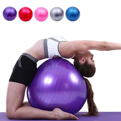 Picture of Gymnastic Fitness Ball With Pumper - Purple