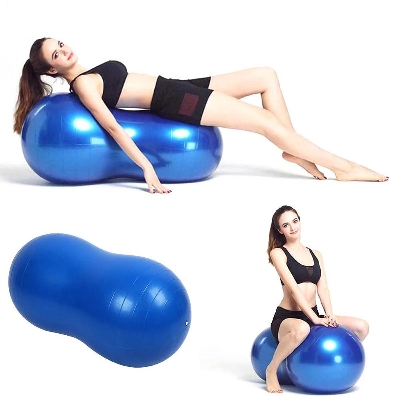 Picture of Peanut Capsule Exercise Gymnastic Ball - Multi-color