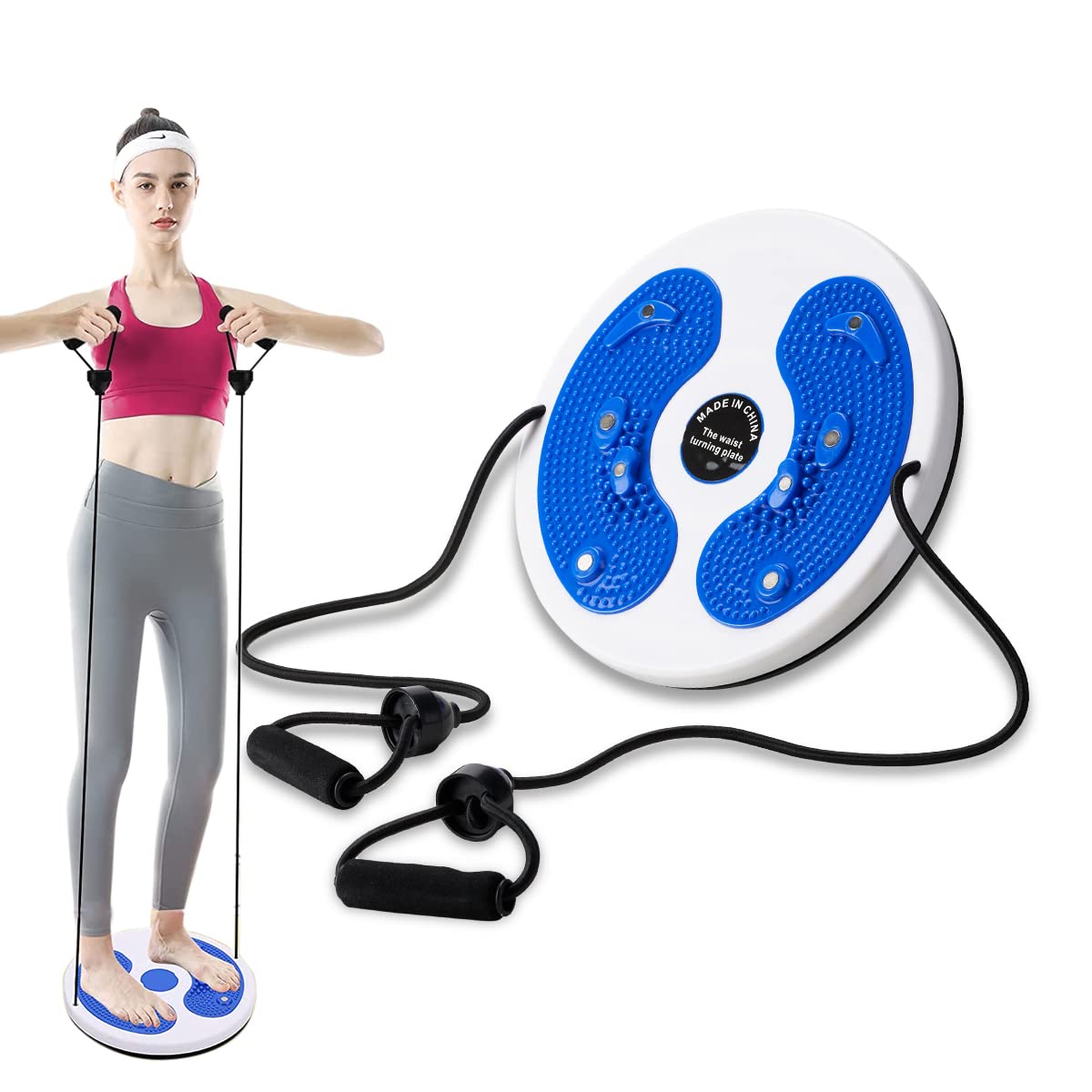 Picture of Waist Slimming Figure Twister Disc With Resistance Band