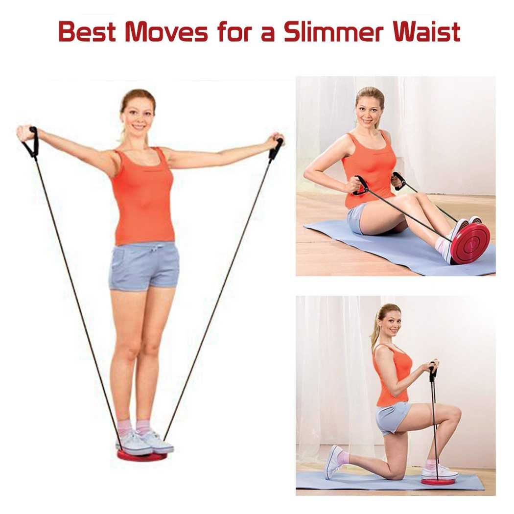 Picture of Waist Slimming Figure Twister Disc With Resistance Band