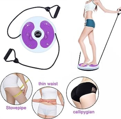 Picture of Waist Slimming Figure Twister Disc With Resistance Band