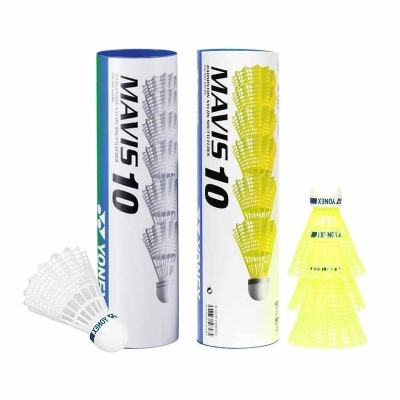 Picture of Pack Of 6 Pcs Yonex Mavis-10 Shuttlecock - White
