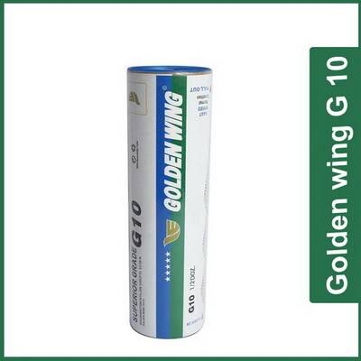 Picture of Pack of 6 Pcs Golden Wing G-10 shuttlecock plastic - White