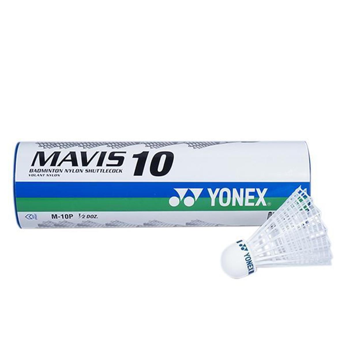 Picture of Yonex Mavis-10 Shuttlecocks - 1 dozen -White