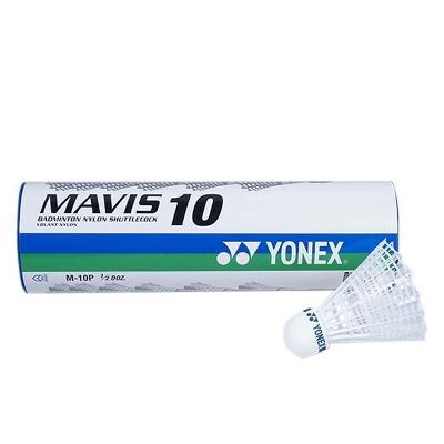 Picture of Yonex Mavis-10 Shuttlecocks - 1 dozen -White
