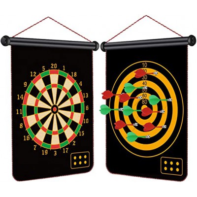 Picture of Foldable Double Sided Magnetic Dartboard -17 Inch