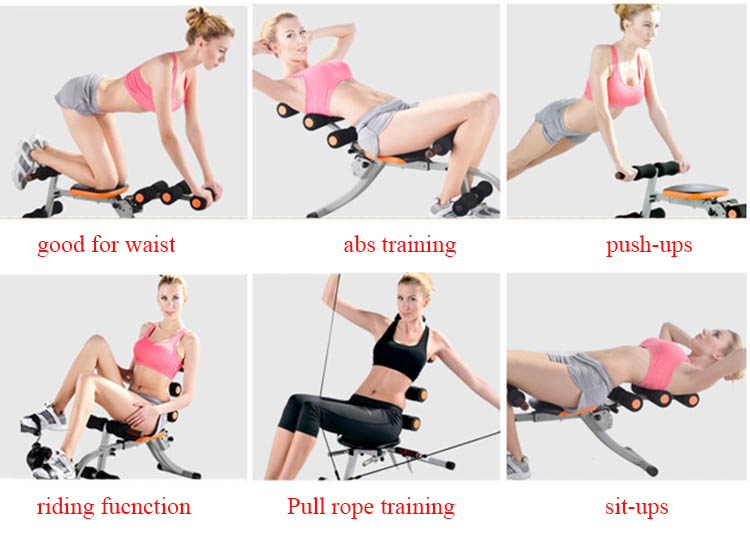 Picture of Six Pack Care Full Body Exercise Machine With Cycle
