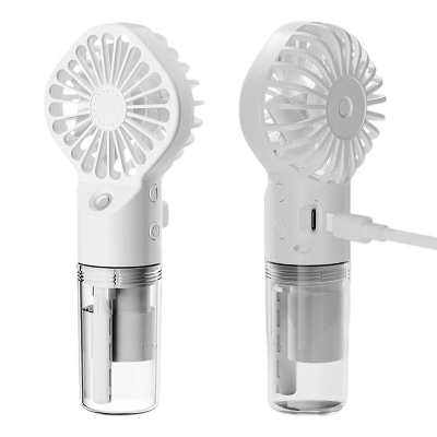 Picture of Portable Hand Held Water Spray USB Cooling Fan - Multi-color