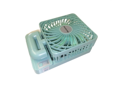 Picture of Solar Panel System & Rechargeable Fan - Multi-color