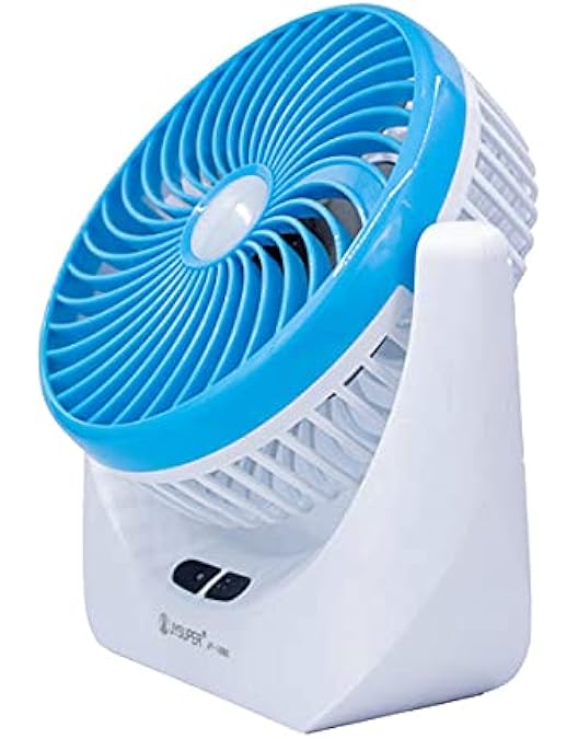 Picture of Portable USB Mini Fan With LED Light - Multi-Color