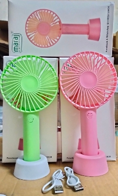 Picture of Portable Handheld Charger Fan - Multi-Color