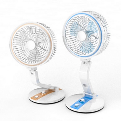 Picture of Multifunction Rechargeable Folding Fan With LED Light - Multi-color