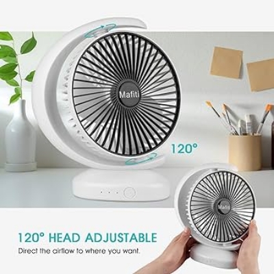 Picture of Portable Loop Desktop USB Port Fan - Multi-color