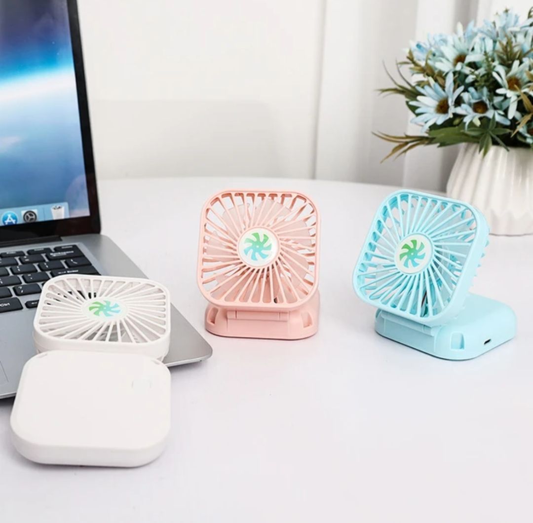 Picture of Portable Hend-held folding small fan - Multicolor