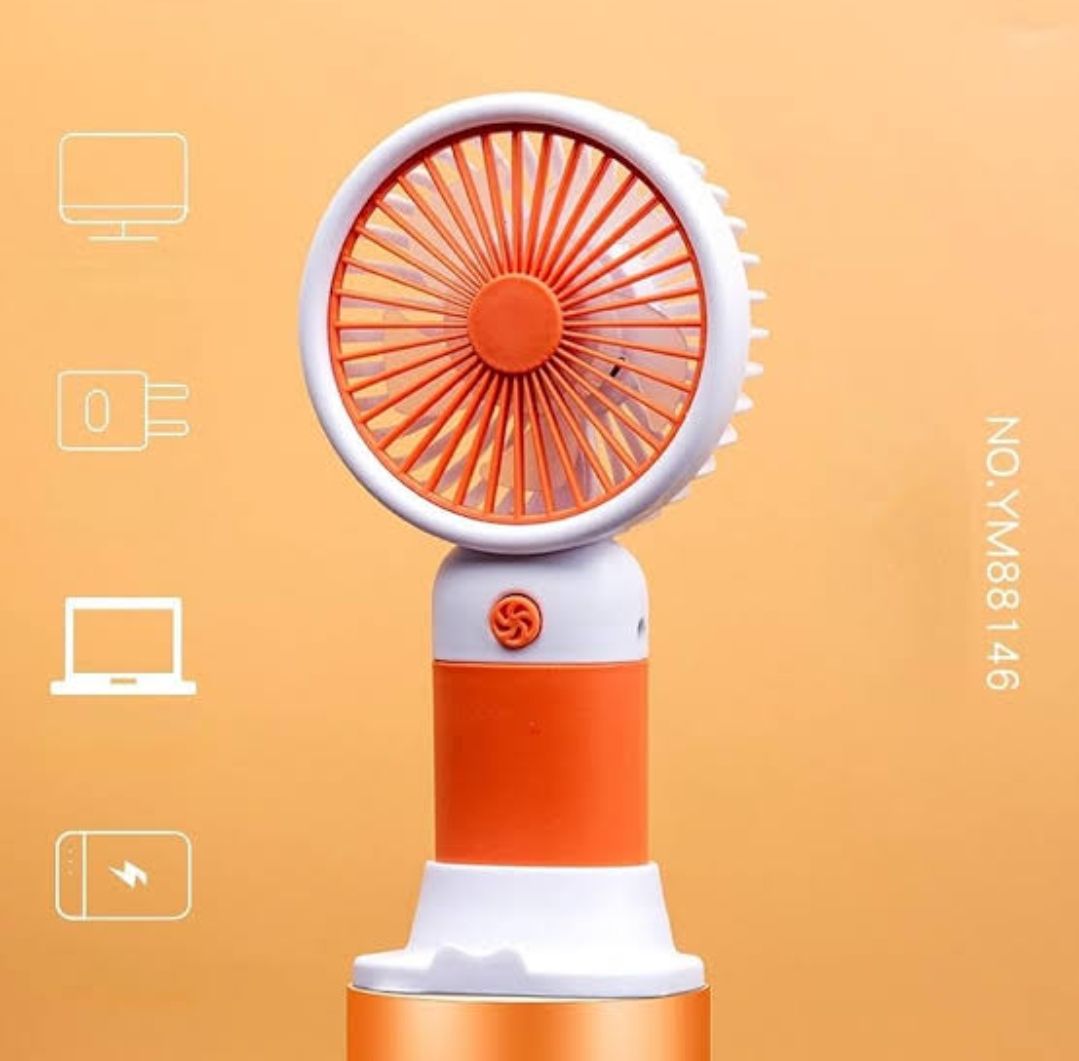 Picture of Handheld Portable Mini Fan
With Cell Phone Holder
- Multicolor