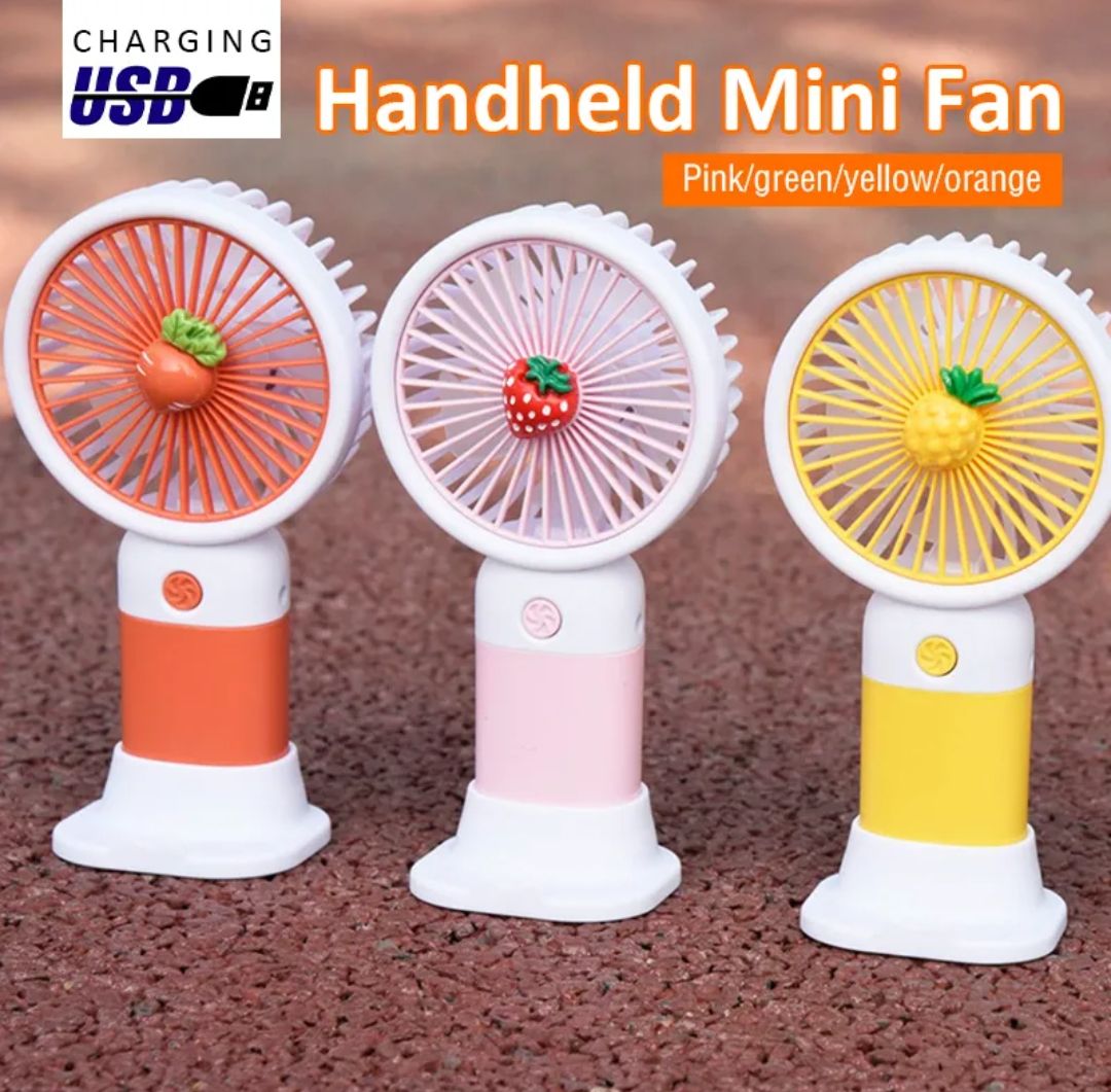 Picture of Handheld Portable Mini Fan
With Cell Phone Holder
- Multicolor