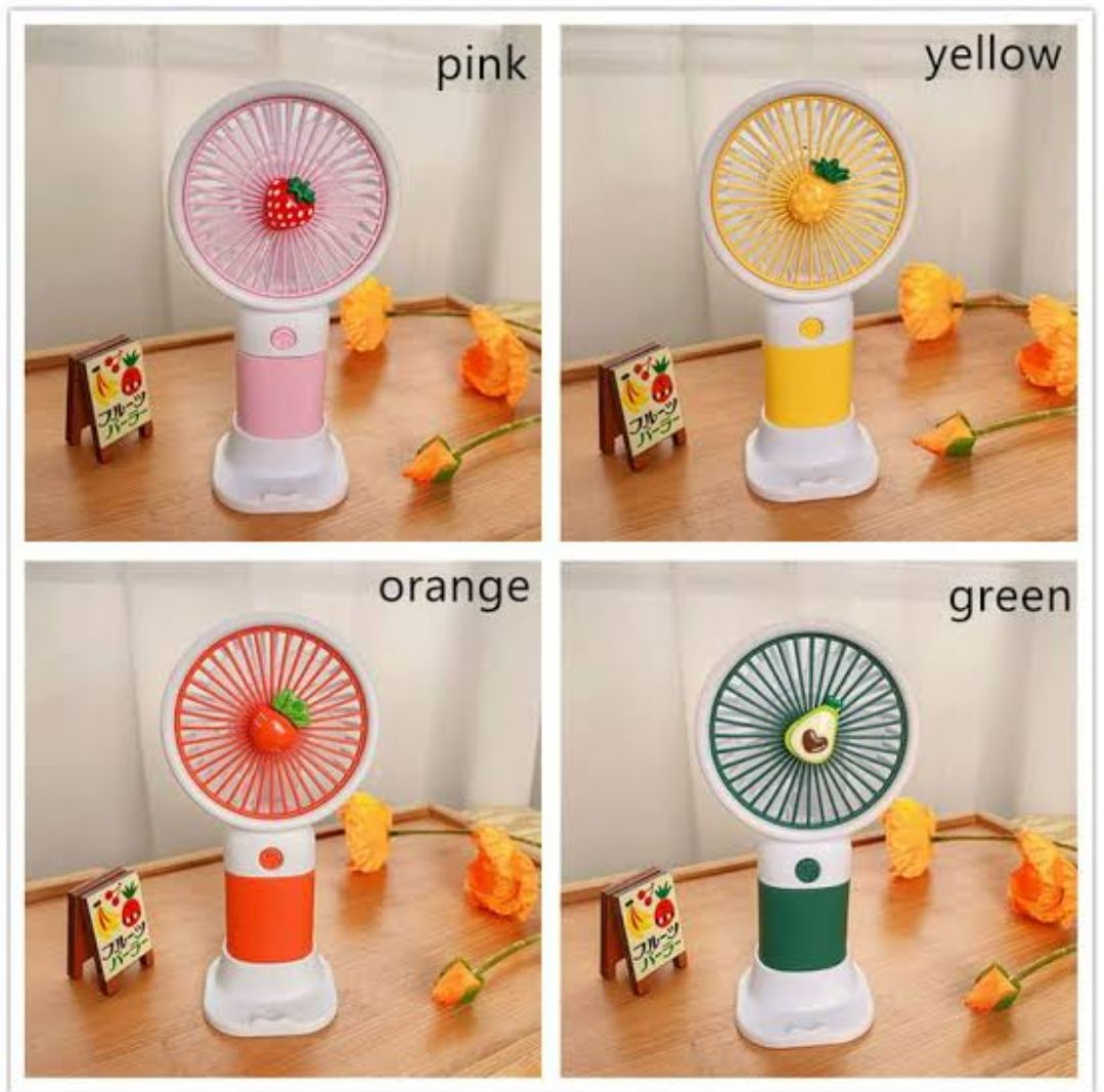 Picture of Handheld Portable Mini Fan
With Cell Phone Holder
- Multicolor