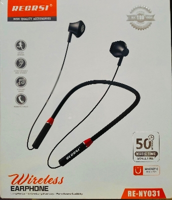 Picture of Wireless Earphone high quality accessories long range - Black