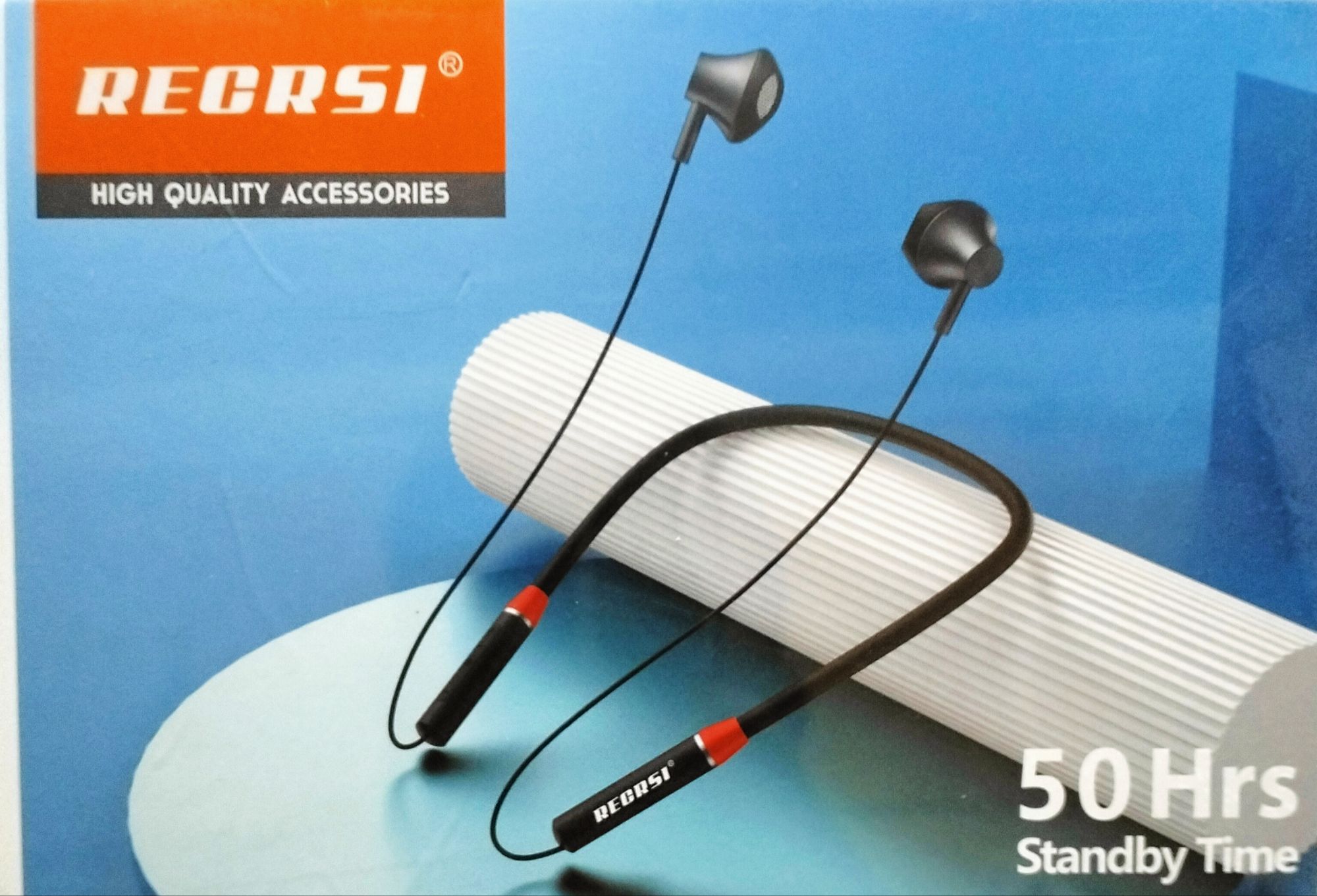 Picture of Wireless Earphone high quality accessories long range - Black