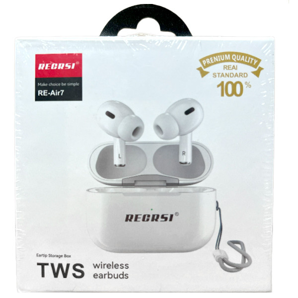 Picture of RECRSI RE-Air7 TWS Wireless Earbuds - White