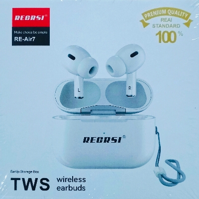 Picture of RECRSI RE-Air7 TWS Wireless Earbuds - White