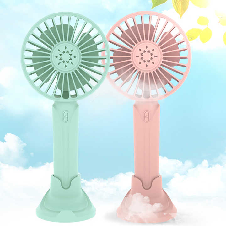 Picture of Portable Hand held small fan with mobile Holder