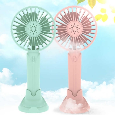 Picture of Portable Hand held small fan with mobile Holder