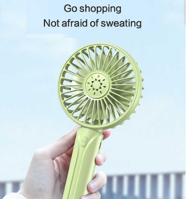 Picture of Portable Hand held small fan with mobile Holder