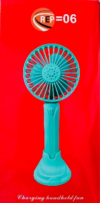 Picture of Portable Hand held small fan with mobile Holder