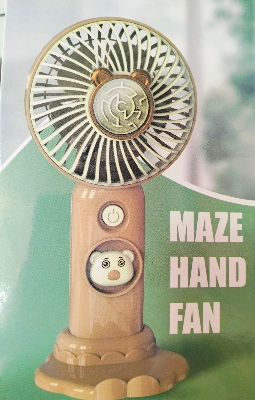 Picture of Summer heat Portable handheld mini fan with mobile holder - Multicolor