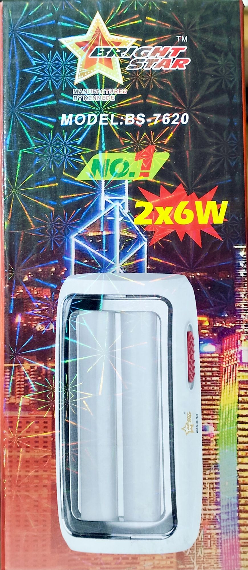 Picture of 12W Bright Tube Rechargeable Light - Multicolor